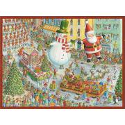 Puzzle Ravensburger Weihnachten steht vor der Tür 500 Teile