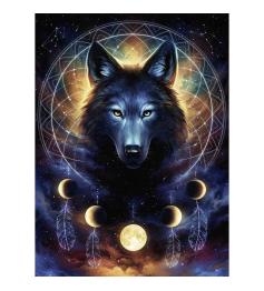 Ravensburger Phosphoreszierendes Black Wolf Puzzle 500 Teile