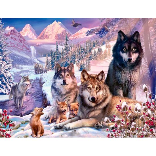 Ravensburger Wölfe im Schnee Puzzle 2000 Teile