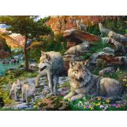 Ravensburger Wölfe im Frühling Puzzle 1500 Teile