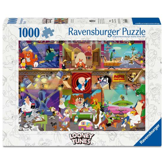 Puzzle Ravensburger Looney Tunes Studio 1000 Teile