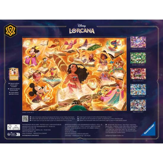 Puzzle Ravensburger Lorcana Disney: Ámbar 1000 Teile