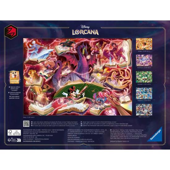 Puzzle Ravensburger Lorcana Disney: Rubí 1000 Teile