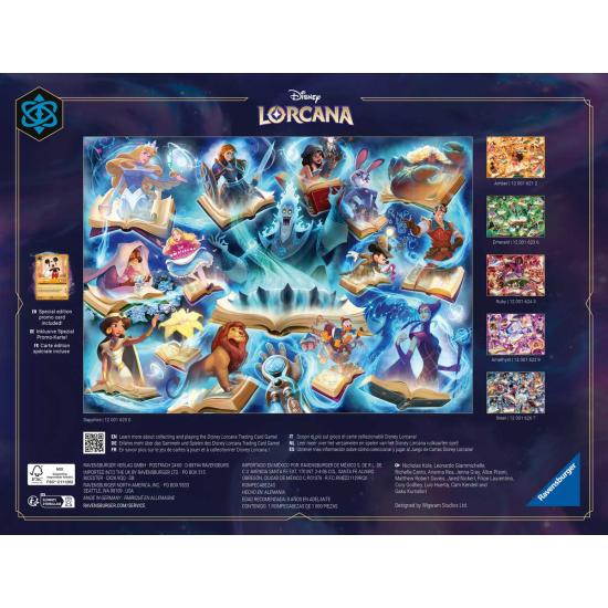 Puzzle Ravensburger Lorcana Disney: Zafiro 1000 Teile