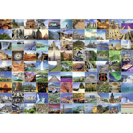 Ravensburger Puzzle Die 99 schönsten Orte der Welt von 1000 Ravensburger Puzzle Die 99 schönsten Orte der Welt von 1000