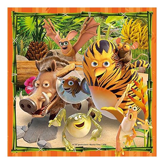 Ravensburger Friends of the Jungle Puzzle 3x49 Teile