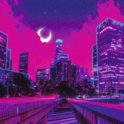 Puzzle Ravensburger Los Angeles Neon 500 Teile