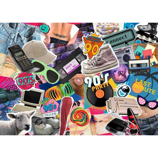 Ravensburger Puzzle Die 90er Jahre mit 1000 Teilen