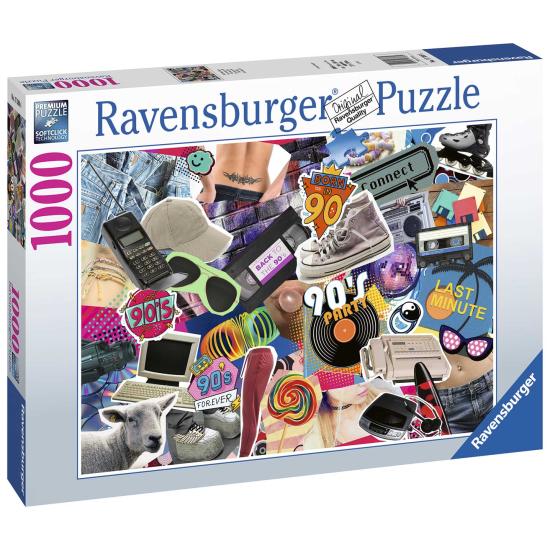 Ravensburger Puzzle Die 90er Jahre mit 1000 Teilen