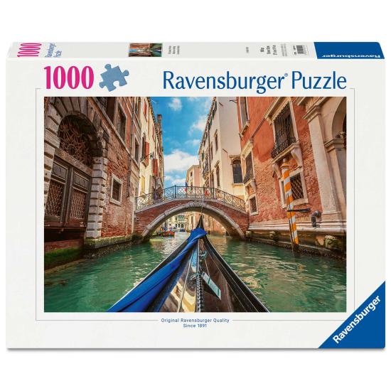 Puzzle Ravensburger Die Kanäle Von Venedig 1000 Teile