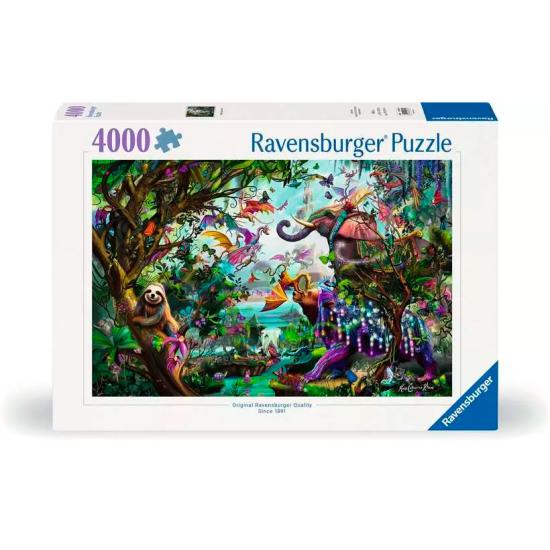 Puzzle Ravensburger Die Drachen der Tropen 4000 Teile