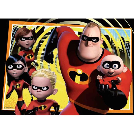 Ravensburger Die Unglaublichen 2 Puzzle mit 4 x 100 Teilen