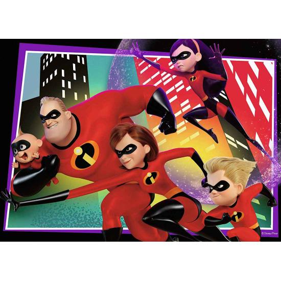 Ravensburger Die Unglaublichen 2 Puzzle mit 4 x 100 Teilen