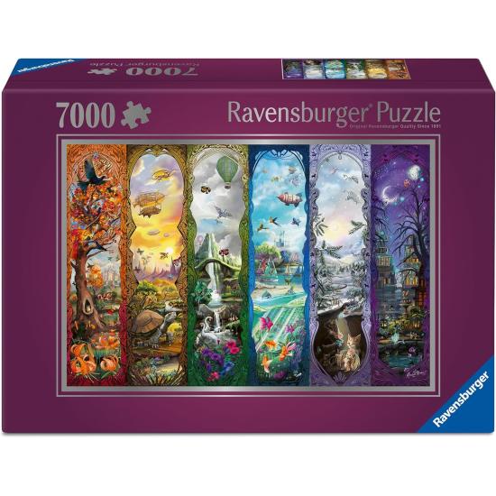 Ravensburger Sechs-Portale-Puzzle, 7000 Teile