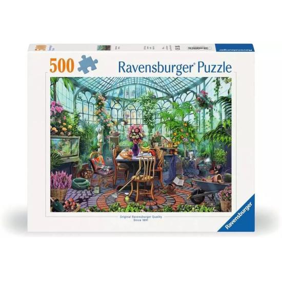 Puzzle Ravensburger Gewächshausmorgen 500 Teile