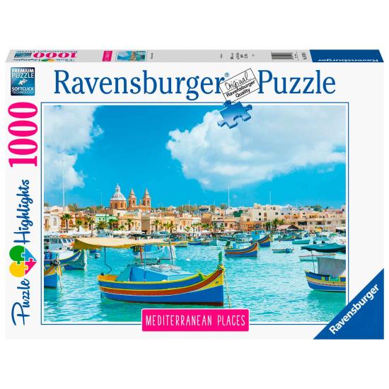 Ravensburger Malta Mittelmeer-Puzzle mit 1000 Teilen Ravensburger Malta Mittelmeer-Puzzle mit 1000 Teilen