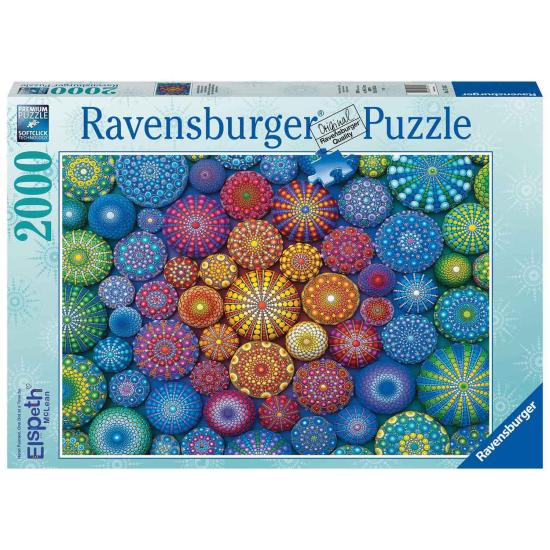 Ravensburger Mandala-Regenbogen-Puzzle 2000 Teile