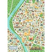 Ravensburger Karte von Sevilla Puzzle 1000 Teile