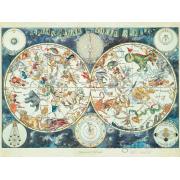 Ravensburger Puzzle Weltkarte der Bestien 1500 Teile