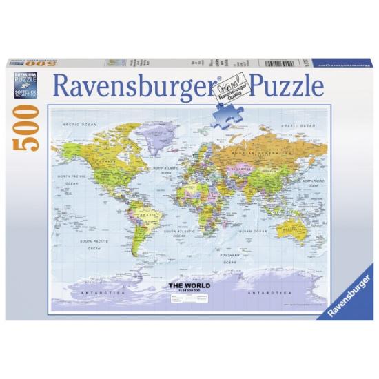 Ravensburger Politisches Kartenpuzzle 500 Teile