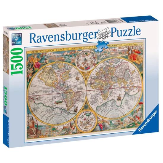 Ravensburger Historisches Weltkarten-Puzzle 1500 Teile