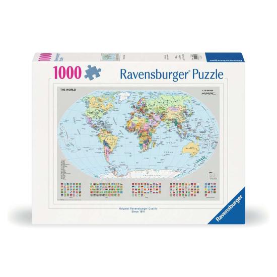Ravensburger Politisches Weltkarten-Puzzle 1000 Teile