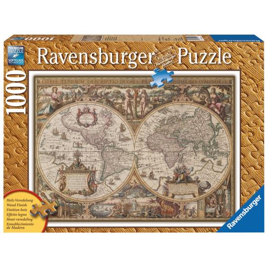 Ravensburger Antikes Weltkarten-Puzzle 1000 Teile Ravensburger Antikes Weltkarten-Puzzle 1000 Teile