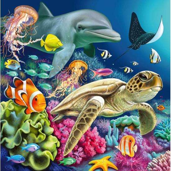 Ravensburger Underwater Wonders Puzzle 3x49 Teile