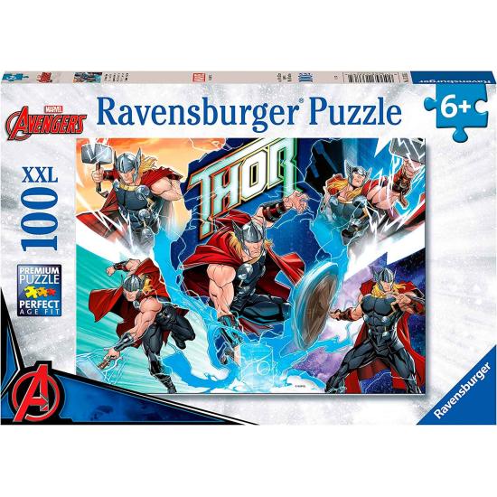 Ravensburger Marvel Thor XXL-Puzzle mit 100 Teilen Ravensburger Marvel Thor XXL-Puzzle mit 100 Teilen