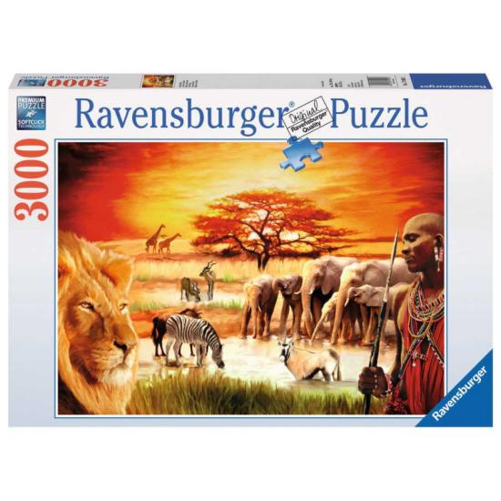 Ravensburger Massai in the Savannah Puzzle 3000 Teile