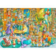 Ravensburger Mitternacht in der Bibliothek 1000-teiliges Puzzle