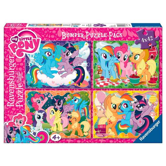 Ravensburger My Little Pony Puzzle, 4x42 Teile