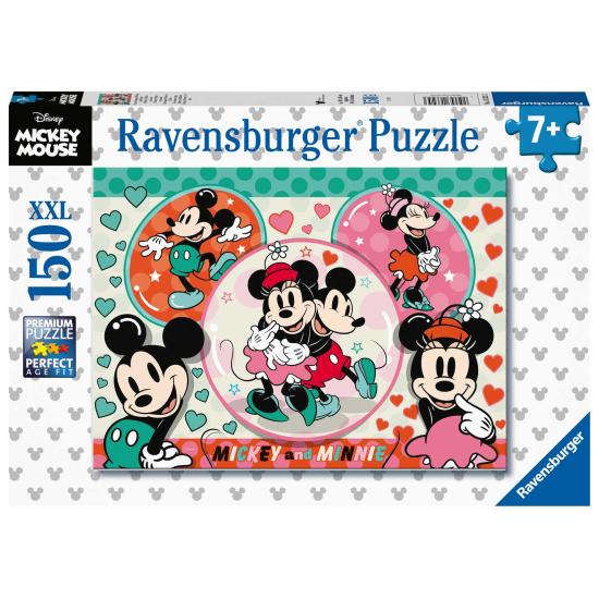 Ravensburger Mickey und Minnie XXL-Puzzle mit 150 Teilen
