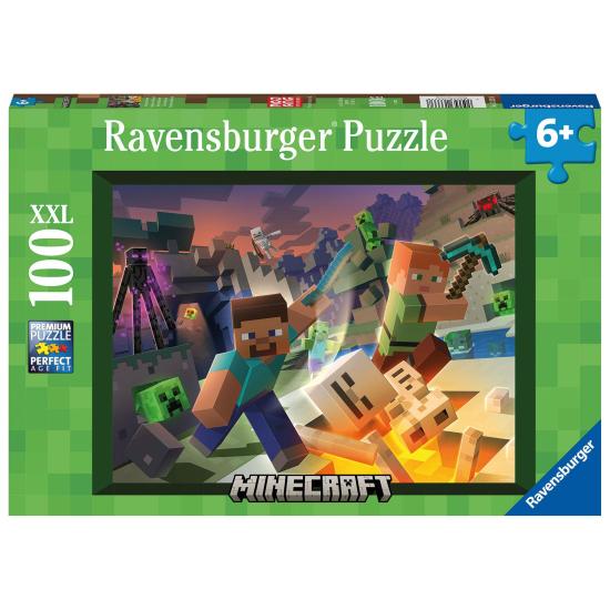 Ravensburger Minecraft Monster XXL 100-teiliges Puzzle
