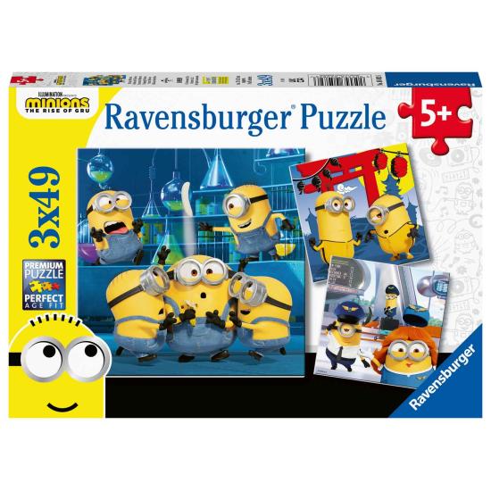 Ravensburger Fun Minions Puzzle 3x49 Teile