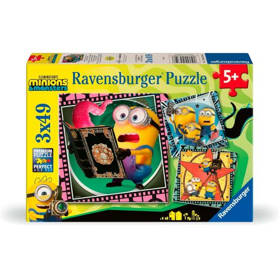 Puzzle Ravensburger Minions III mit 3x49 Teilen