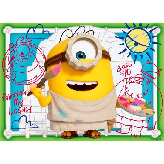 Puzzle Ravensburger Minions III 4 x 100 Teile