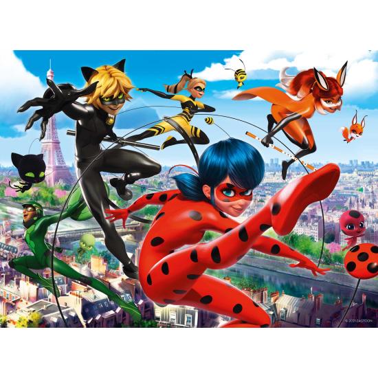 Ravensburger Miraculous Lady Bug XXL-Puzzle mit 200 Teilen Ravensburger Miraculous Lady Bug XXL-Puzzle mit 200 Teilen
