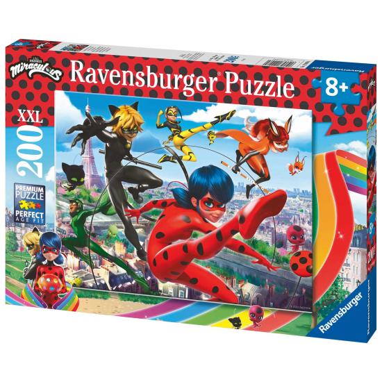 Ravensburger Miraculous Lady Bug XXL-Puzzle mit 200 Teilen Ravensburger Miraculous Lady Bug XXL-Puzzle mit 200 Teilen