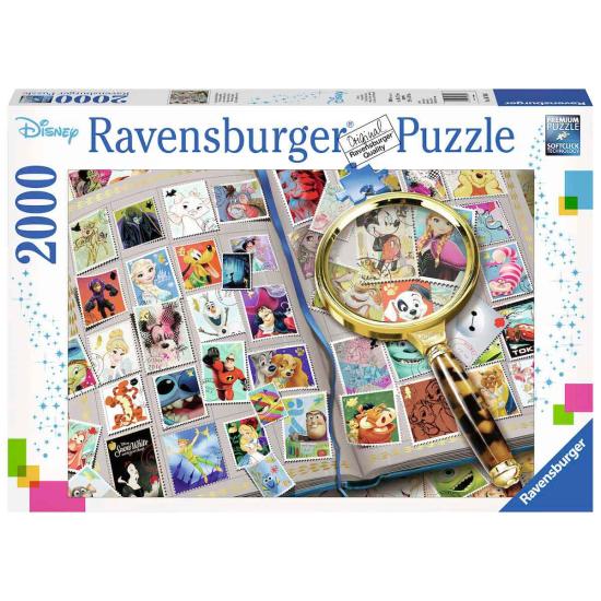 Ravensburger Puzzle Meine Lieblings-Disney-Briefmarken mit 2000