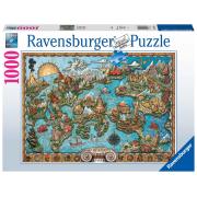 Ravensburger Geheimnisvolles Atlantis-Puzzle 1000 Teile