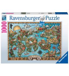 Ravensburger Geheimnisvolles Atlantis-Puzzle 1000 Teile