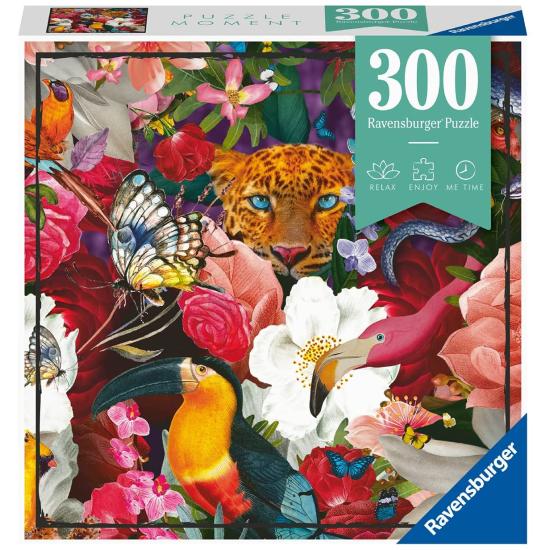 Ravensburger Moment Blumen und Tiere Puzzle mit 300 Teilen