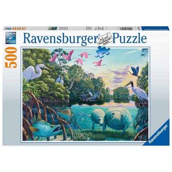Ravensburger Manatee Moments Puzzle 500 Teile Ravensburger Manatee Moments Puzzle 500 Teile