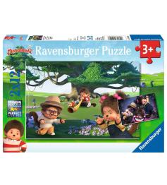Ravensburger Monchhichi Spiel- und Traumpuzzle 2x12 Teile