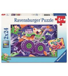 Ravensburger Monster Trucks Puzzle 2x24 Teile