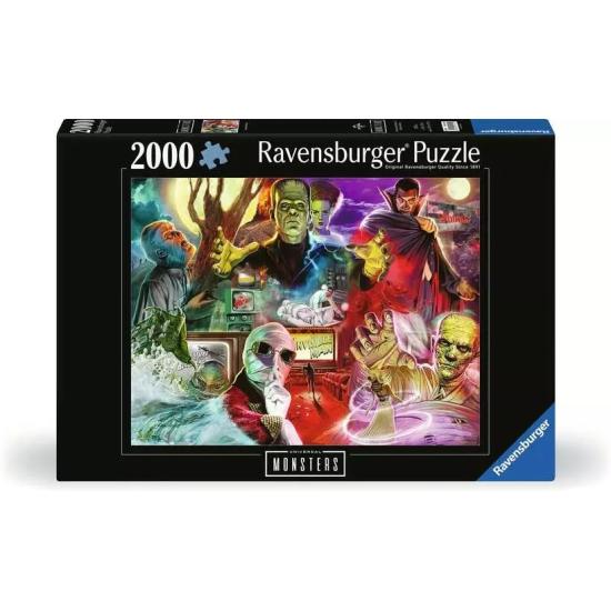 Ravensburger Puzzle Universal Monsters 2000 Teile