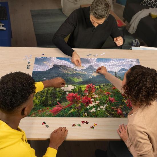 Puzzle Ravensburger Unberührte Berge 2000 Teile