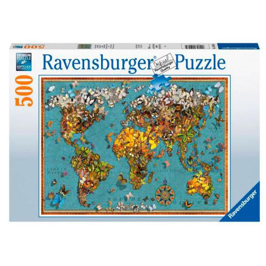 Ravensburger Welt der Schmetterlinge Puzzle 500 Teile