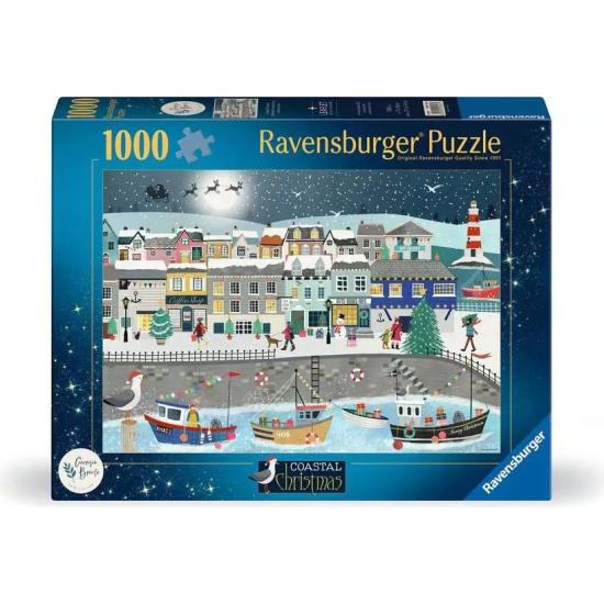 Puzzle Ravensburger Weihnachten Am Hafen 1000 Teile